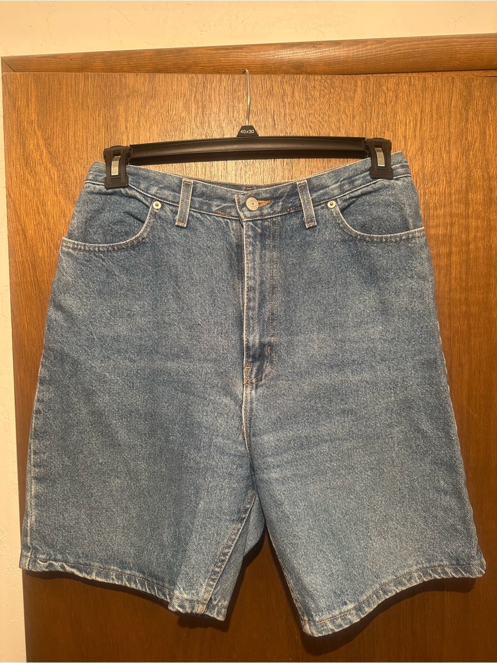 Vintage Faded Glory Light Denim Shorts